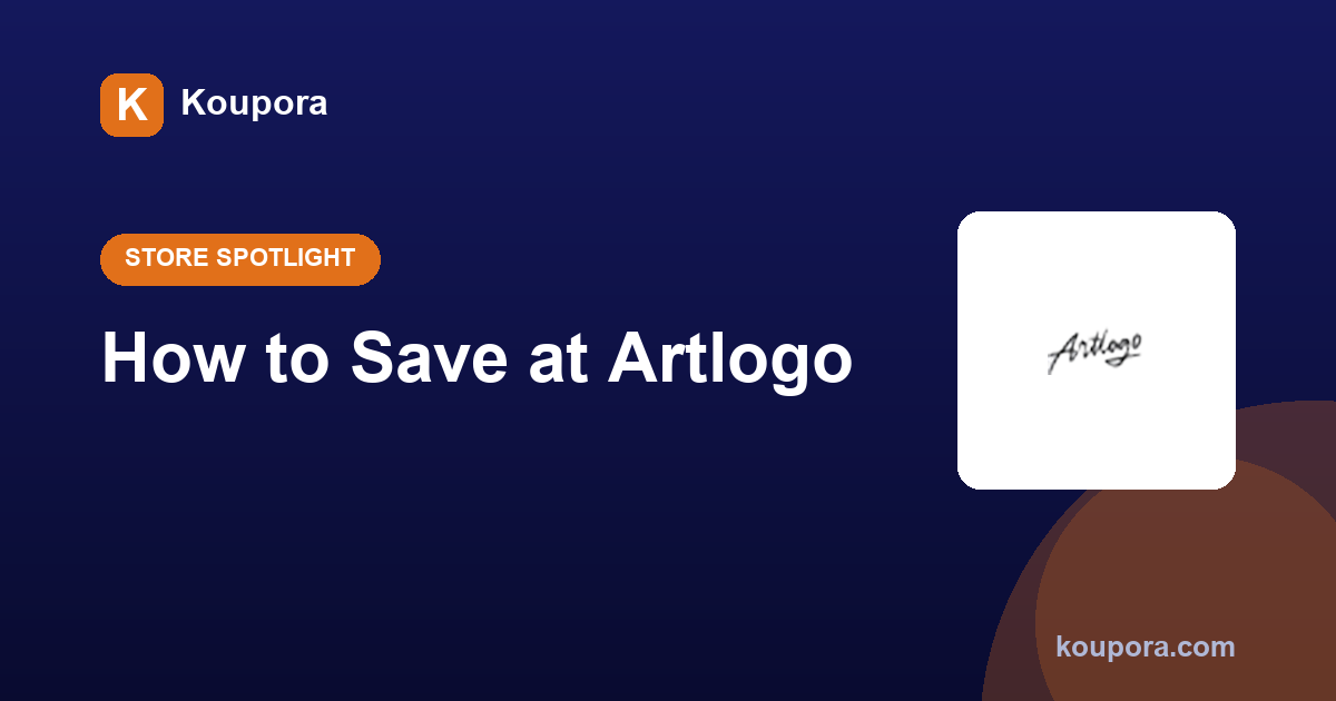 How to Save at Artlogo: Coupons & Deals
